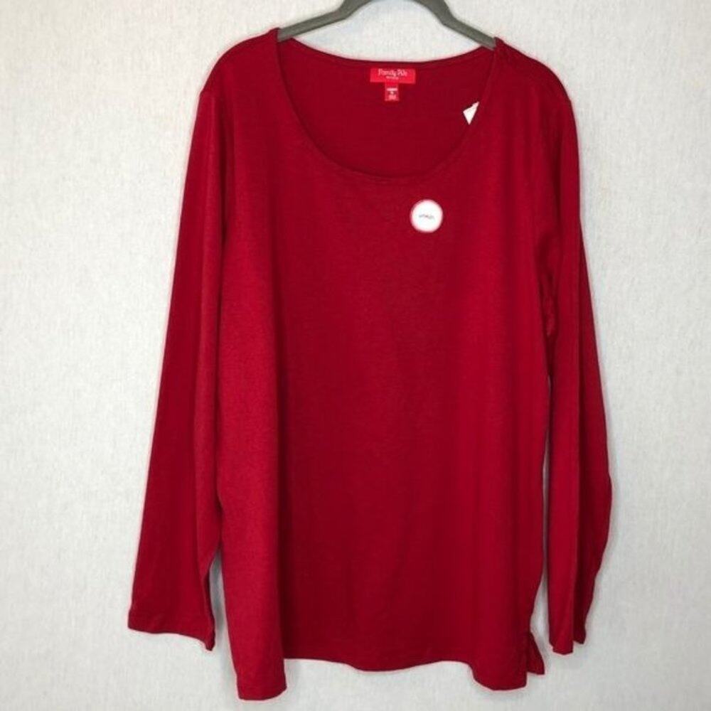 Macy's Family Pjs long sleeve scoop neck Tee shirt